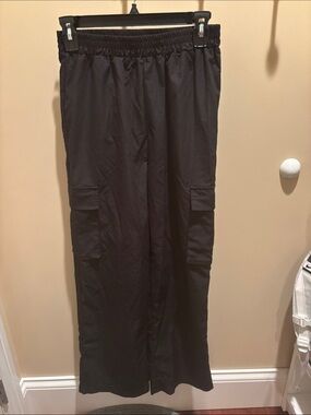 Women’s Black Cargo Track Pants - SHIEN